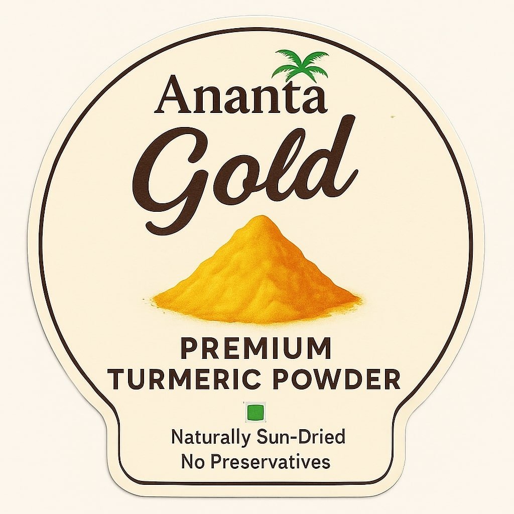 Ananta Gold – Organic Haldi 🌿