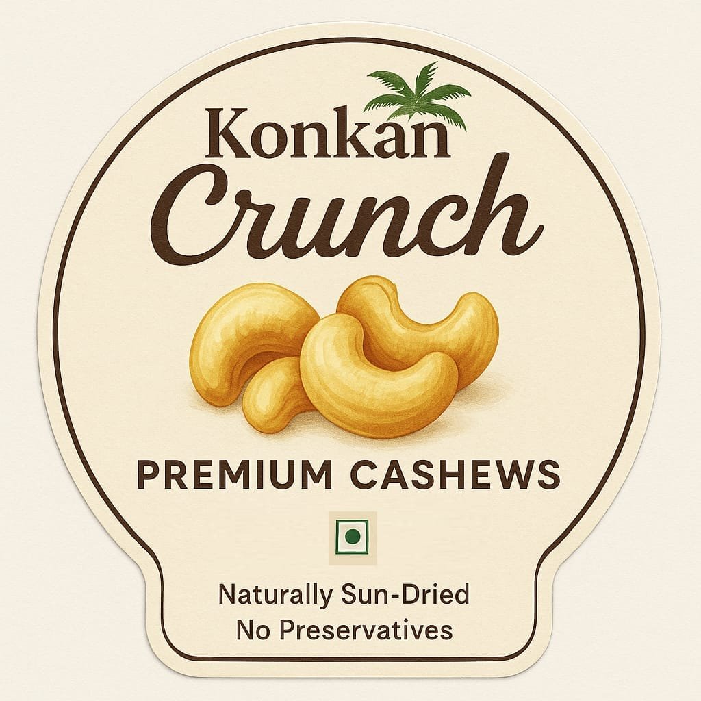 Konkan Crunch Celebrations – Festive Cashew Gift Box 🎁